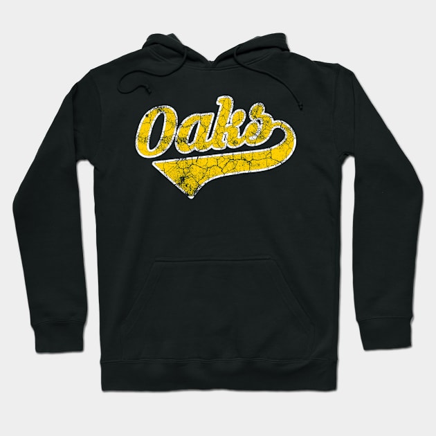 Oakland Oaks distressed Hoodie by Sloop